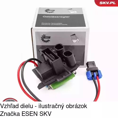 Ovládače klimatizácie 6006KST6X /POLCAR/ - obr. 2
