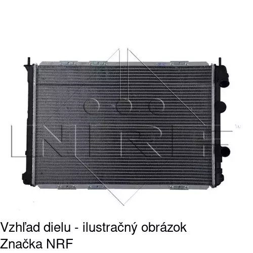 Chladiče vody 600708A2 /POLCAR/ - obr. 2