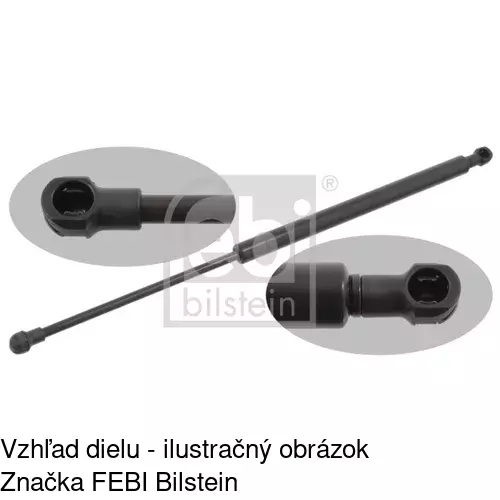 Plynová pružina 6007AB7D /POLCAR/ - obr. 1