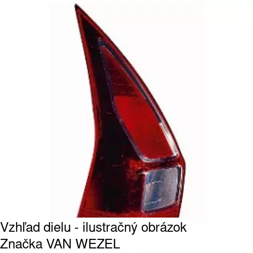 Zadné svetlo 6013871H /POLCAR/ - obr. 2