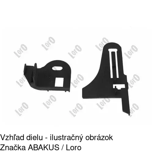 Hlavný reflektor 6014105E /POLCAR/ - obr. 2