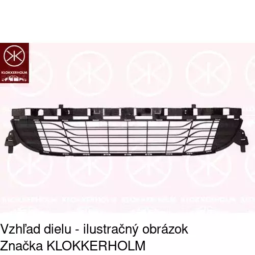 Kryt v nárazníku POLCAR 601427