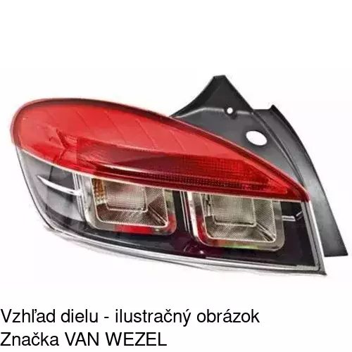 Zadné svetlo 6014872V /POLCAR/ - obr. 1