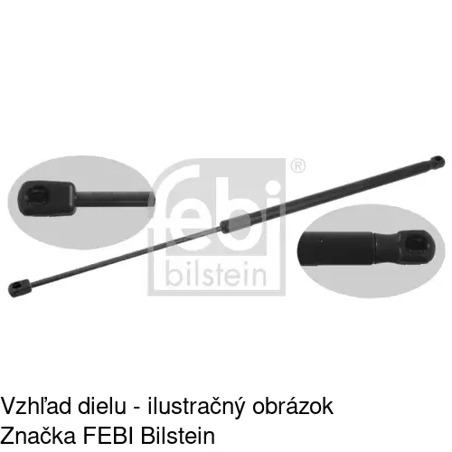 Plynová pružina 6014AB1 /POLCAR/ - obr. 1