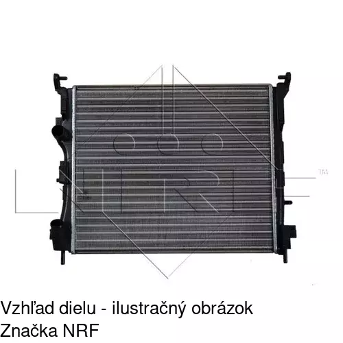 Chladiče vody 601608A2 /POLCAR/ - obr. 1