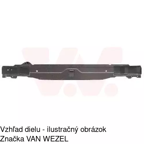 Výstuha nárazníka 601624 /POLCAR/