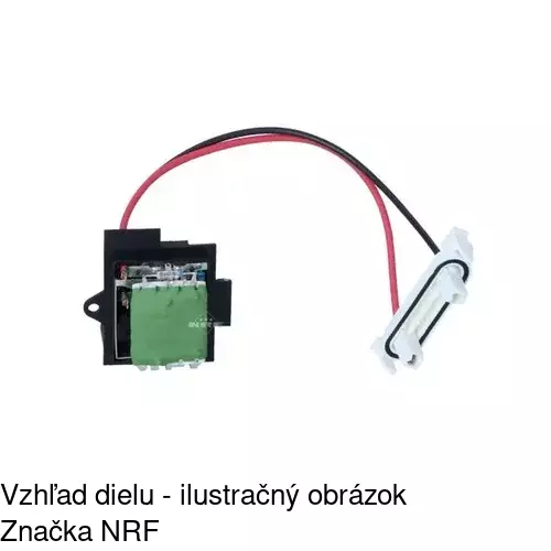 Ovládače klimatizácie 6017KST-1 /POLCAR/ - obr. 1