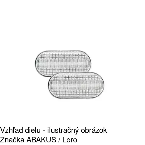 Bočná smerovka POLCAR 6019195E