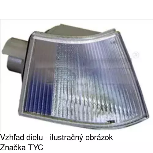 Predná smerovka POLCAR 6021200E