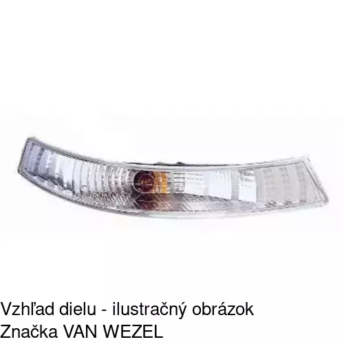 Predná smerovka 6026200E /POLCAR/ - obr. 3