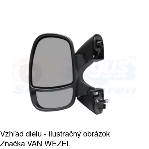 Vonkajšie zrkadlo 6026514M /POLCAR/ - obr. 4