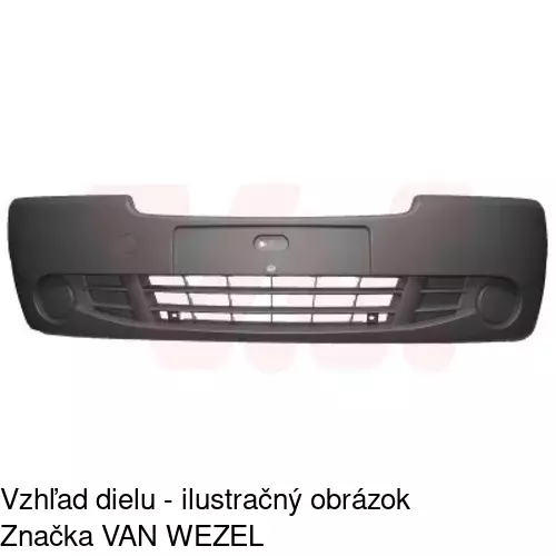 Predný nárazník 602707-J /POLCAR/ - obr. 1