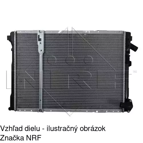 Chladiče vody POLCAR 603208-6