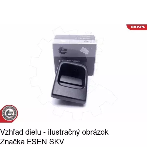 Vnútorná kľučka 6041Z-44 /POLCAR/ - obr. 2