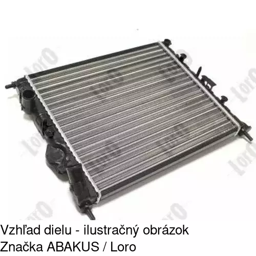 Chladiče vody 606008-4 /POLCAR/ - obr. 1