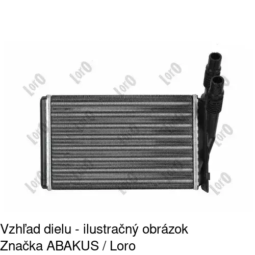 Radiátory 6060N8-1 /POLCAR/ - obr. 2