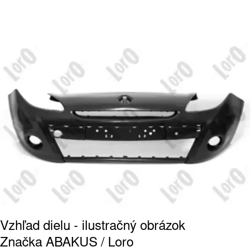 Predný nárazník 606407-J /POLCAR/ - obr. 3