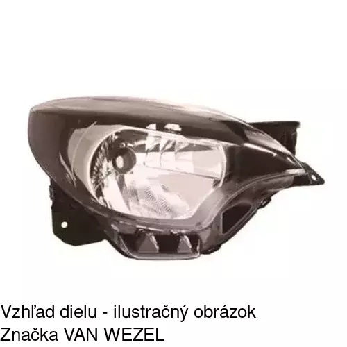 Hlavný reflektor 60A110-E /POLCAR/ - obr. 5