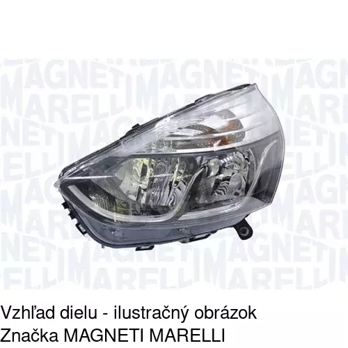 Hlavný reflektor 60B1091E /POLCAR/ - obr. 3