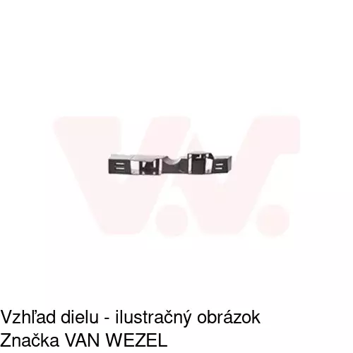 Výstuha nárazníka POLCAR 60L107-6