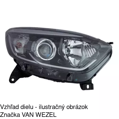 Hlavný reflektor 60L1101U /POLCAR/ - obr. 5