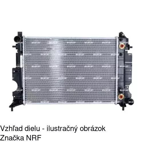 Chladiče vody POLCAR 652208-2