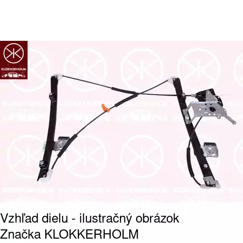 Mechanizmus sťahovania okna elektrický bez motora 6706PSG1 /POLCAR/ - obr. 1