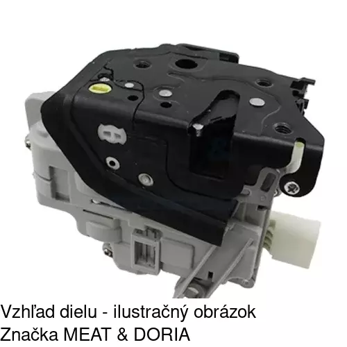 Vnútorná zámka dverí 6726ZC-2 /POLCAR/ - obr. 2