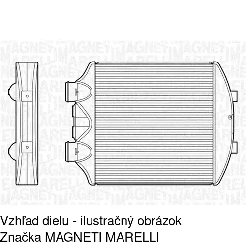 Chladiče vzduchu (Intercoolery) POLCAR 6730J82X