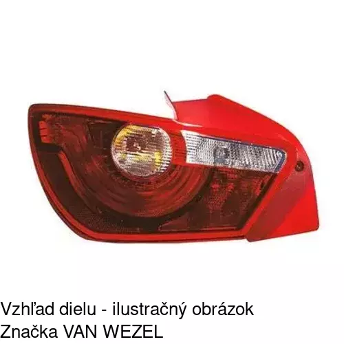 Zadné svetlo POLCAR 6732871V