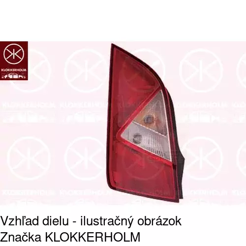 Zadné svetlo POLCAR 67A187-X