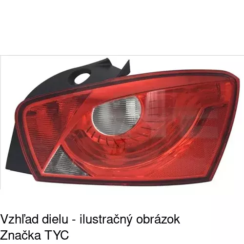 Zadné svetlo POLCAR 67B1873U