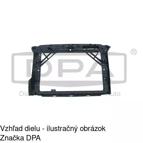 Predné čelo 67B204-1 /POLCAR/ - obr. 1