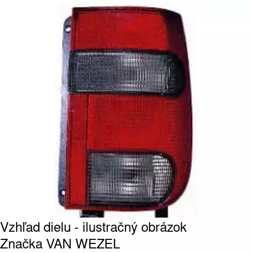 Zadné svetlo 6910882E /POLCAR/ - obr. 3