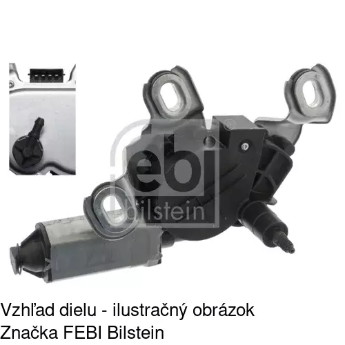 Motorček stieračov 6922SWT1 /POLCAR/ - obr. 2