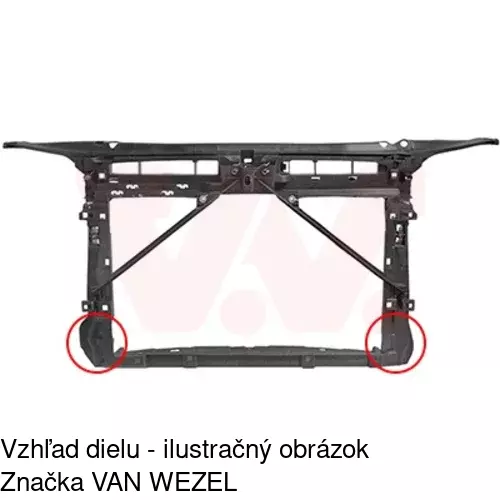 Predné čelo 69C104-1 /POLCAR/ - obr. 2
