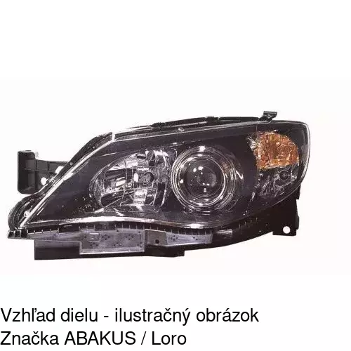 Hlavný reflektor 7215101E /POLCAR/ - obr. 1