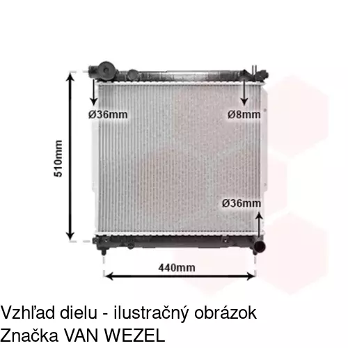 Chladiče vody 740808-3 /POLCAR/ - obr. 1