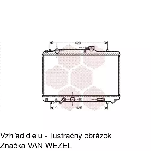Chladiče vody 741208-2 /POLCAR/ - obr. 2