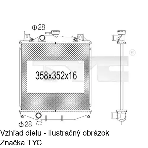 Chladiče vody 742208A1 /POLCAR/ - obr. 3