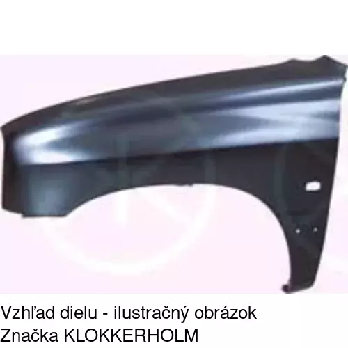 Predný blatník 742401 /POLCAR/