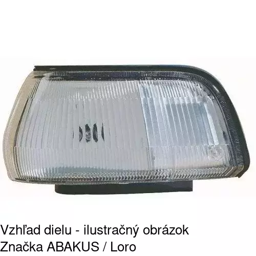 Obrysové svetlo 8109200E /POLCAR/ - obr. 2