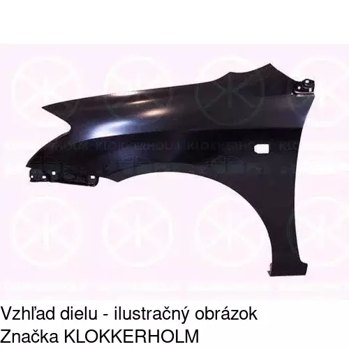 Predný blatník 811401-1 /POLCAR/ - obr. 1
