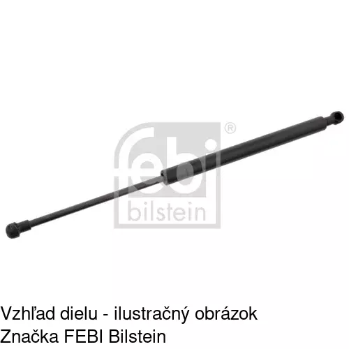 Plynová pružina 8114AB1D /POLCAR/ - obr. 1