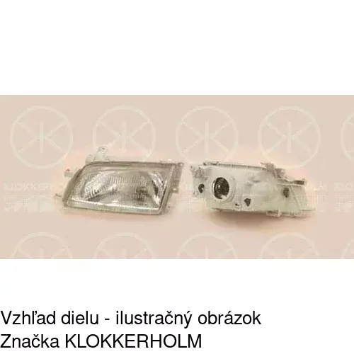 Hlavný reflektor 8122103E /POLCAR/ - obr. 1