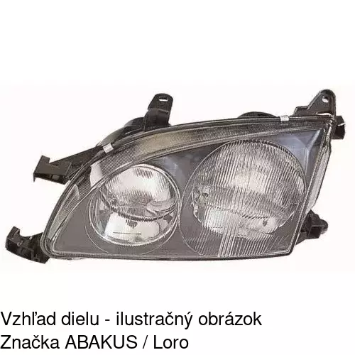 Hlavný reflektor 8123100E /POLCAR/ - obr. 4