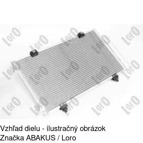 Chladiče klimatizácie 8123K8C1S /POLCAR/ - obr. 2
