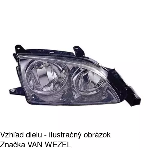 Hlavný reflektor 8124101E /POLCAR/ - obr. 5