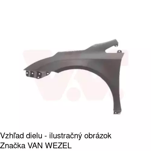 Predný blatník 812701 /POLCAR/ - obr. 1