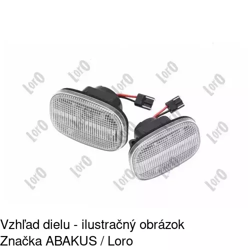 Bočná smerovka 8144198E /POLCAR/ - obr. 4